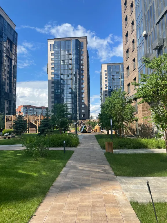 Современная квартира в новом жилом комплексе Скандис Озеро