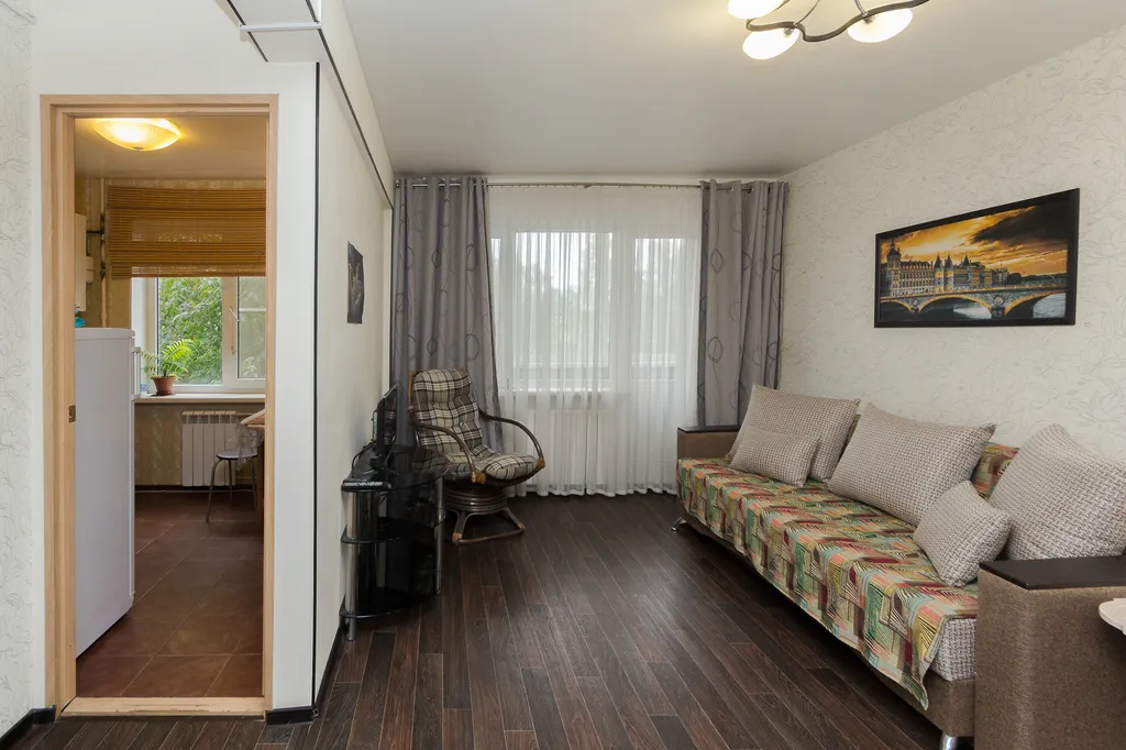 Уютная однокомнатная квартира на Ленинградской