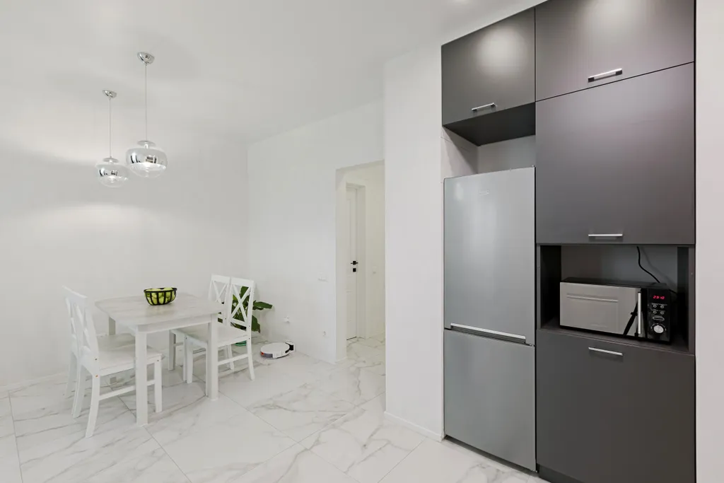 Современная двухкомнатная квартира на 17 этаже