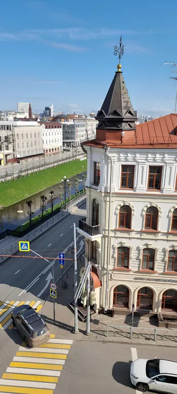 Квартира Видовые дизайнерские апартаменты в центре города с окном — Казань