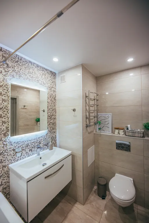 Апартаменты у парка с балконом, 10 мин до моря