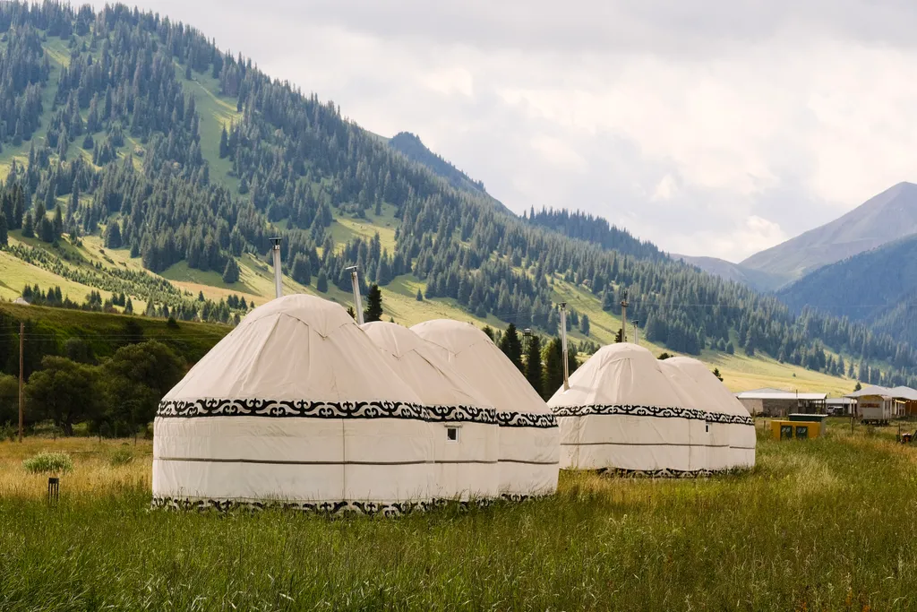 Стандартный двухместный с двумя раздельными кроватями с видом на горы