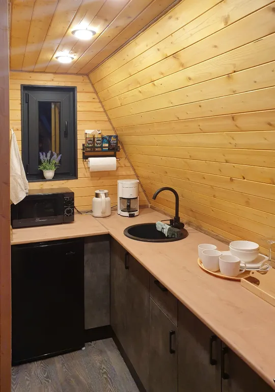 Дом 20m2 — чан, кухня, Wi-Fi