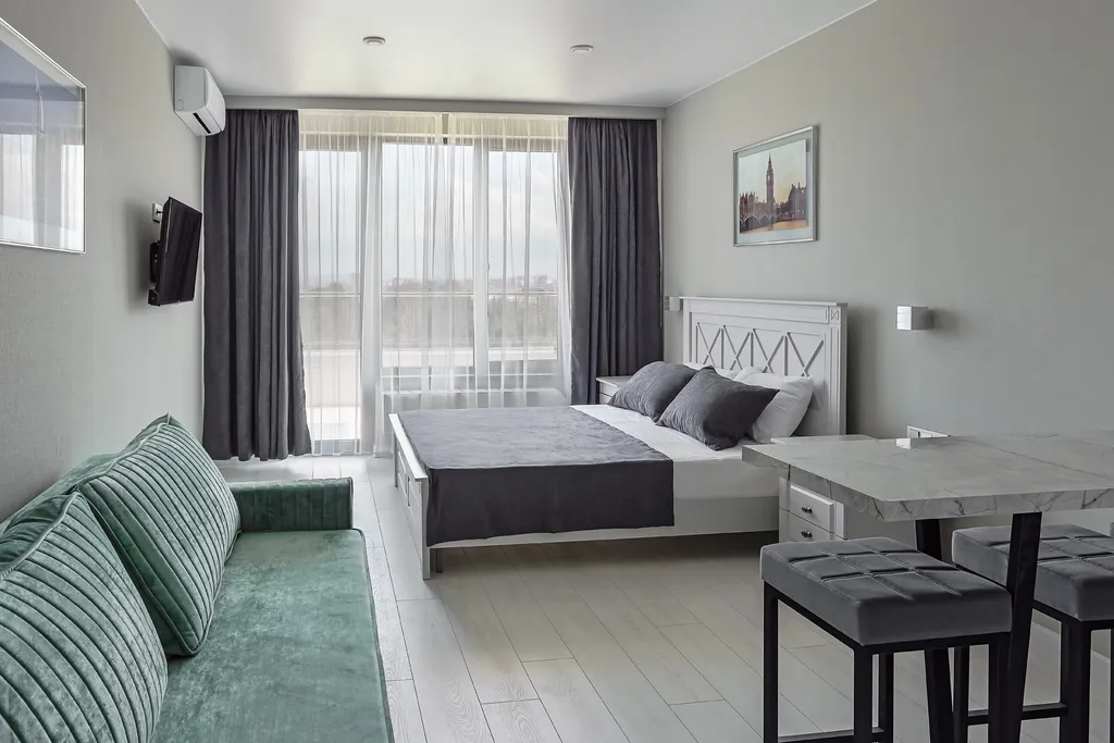 Квартира Уютные апартаменты с бассейном — Анапа