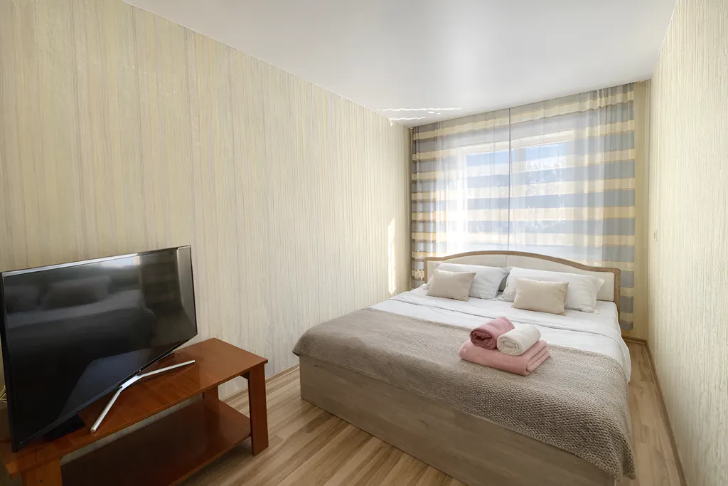 Светлая квартира 50м2 рядом Воркутауголь, СК Олимп — аренда посуточно в Воркута