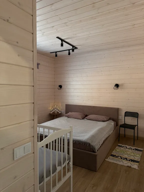 Уютный дом с живописным видом на лес