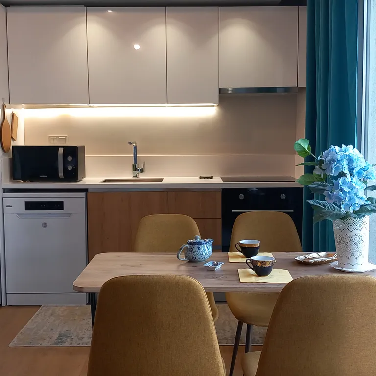 Квартира с видом на залив Золотой Рог