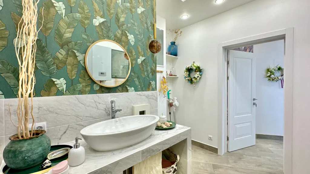 Квартира с дизайнерским ремонтом и видом на море Восход Ялта