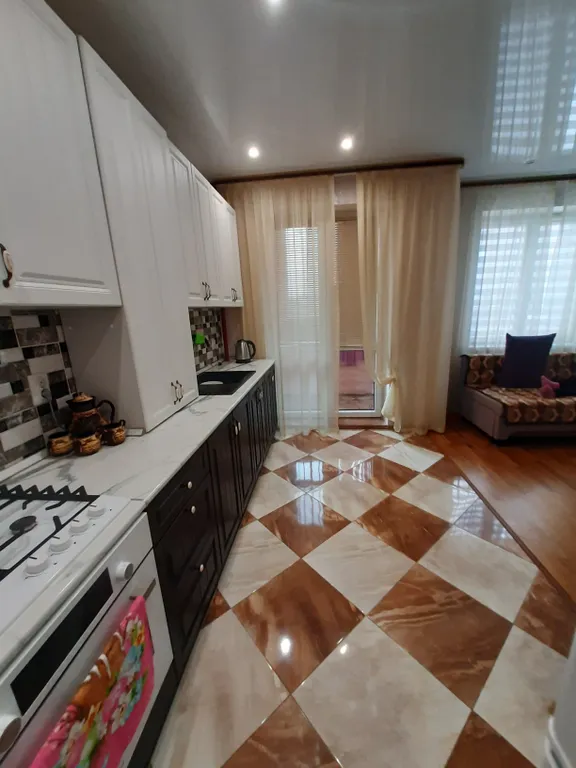 Светлая уютная 1-комнатная квартира в центре районе Новой Резиденции Гурьевска