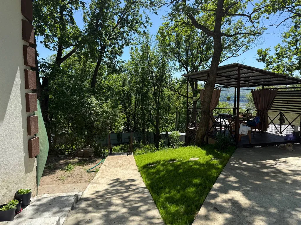 Дом в дубовой роще у реки