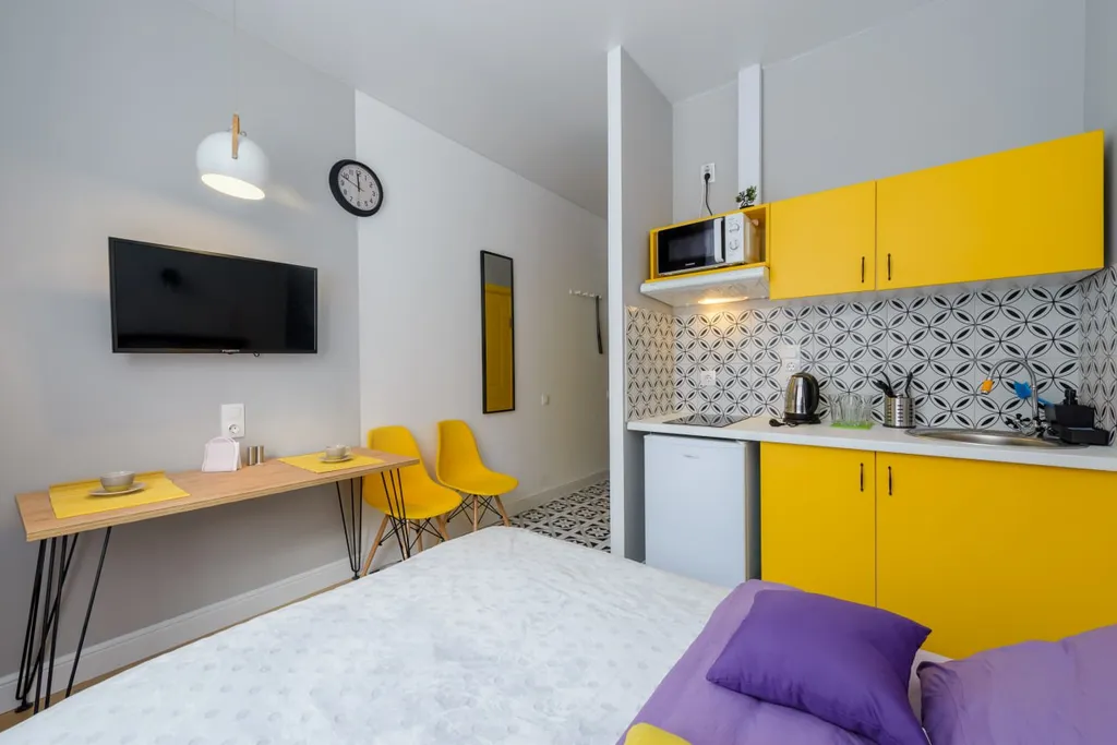 Квартира Квартира FoxyFlat Yellow (ФоксиФлэт Желтая) — Песочный