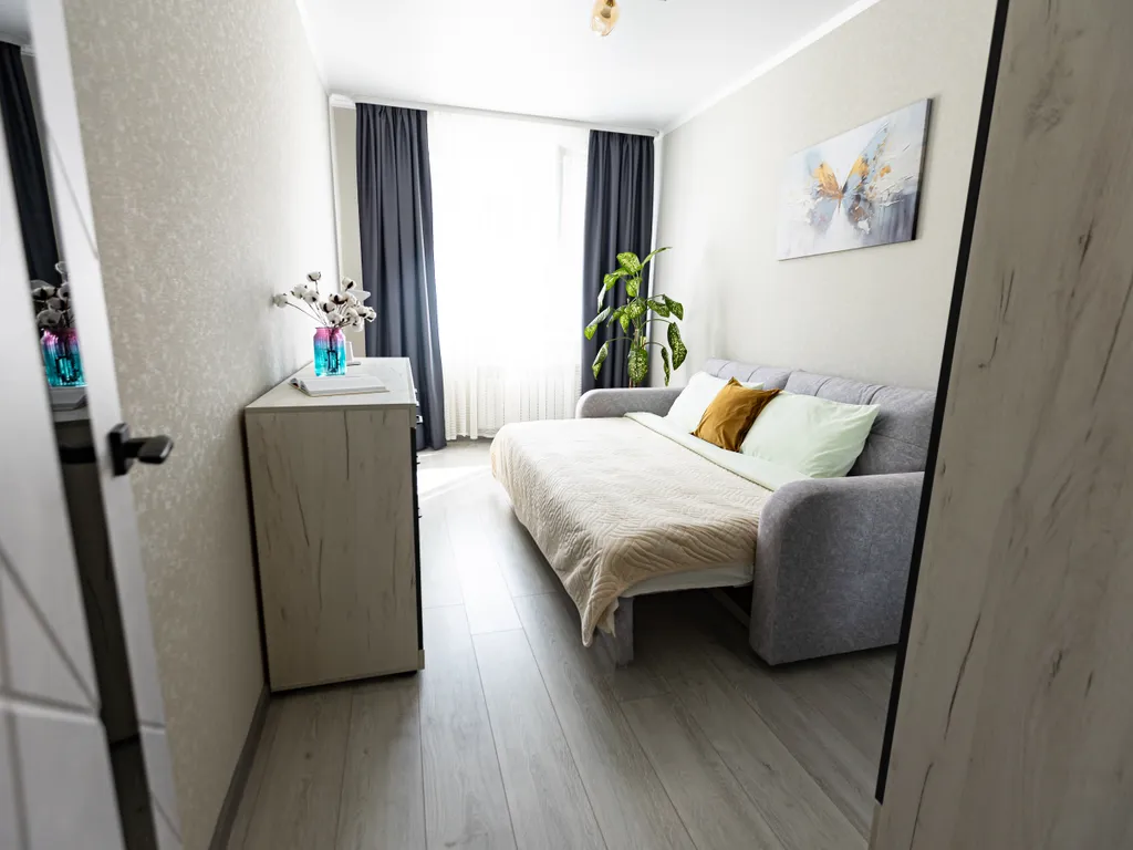 Квартира Квартира Новая евродвушка с просторной кухней-гостиной — Калининград