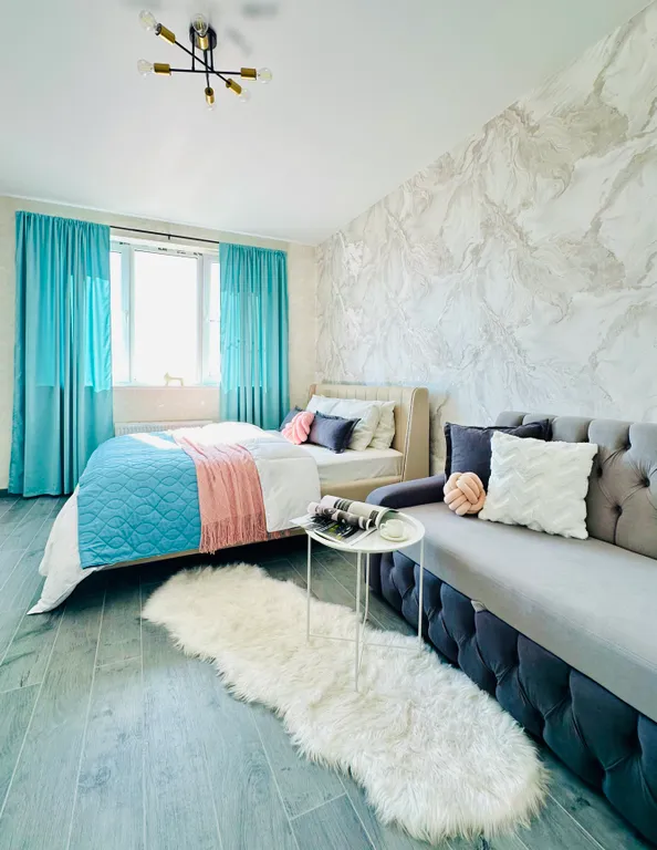 Видовая однокомнатная квартира для семьи