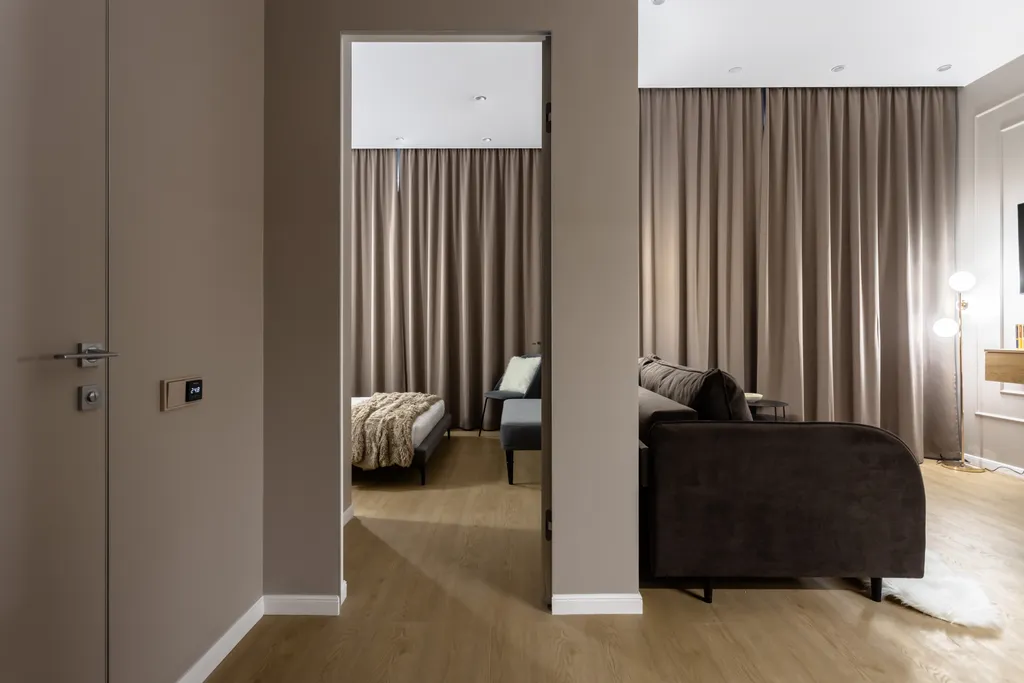 Квартира АПАРТАМЕНТЫ ДВУХКОМНАТНЫЕ 'БРАУН ФЛЭТПОРТ', для 4 гостей — Москва