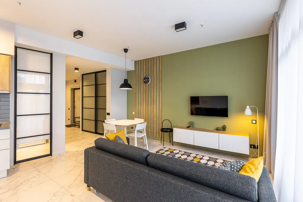 Квартира с 2 спальнями с балконом