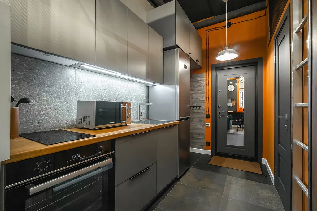 Квартира Квартира Апартамент Orange loft на Войковской рядом с ЦИТО Приорова — Москва