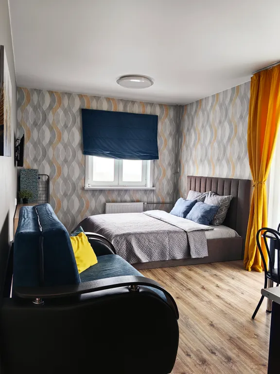 Уютная студия с красивым видом на реку