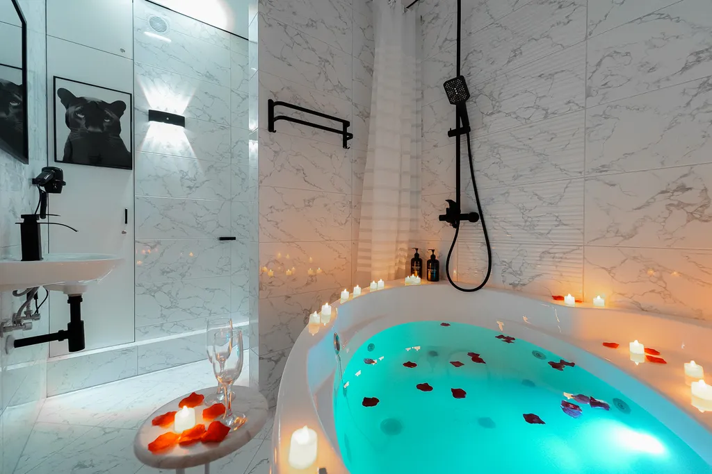 Квартира Квартира City SPA Studio с большой джакузи и тропическим душем в центре Минска — Минск
