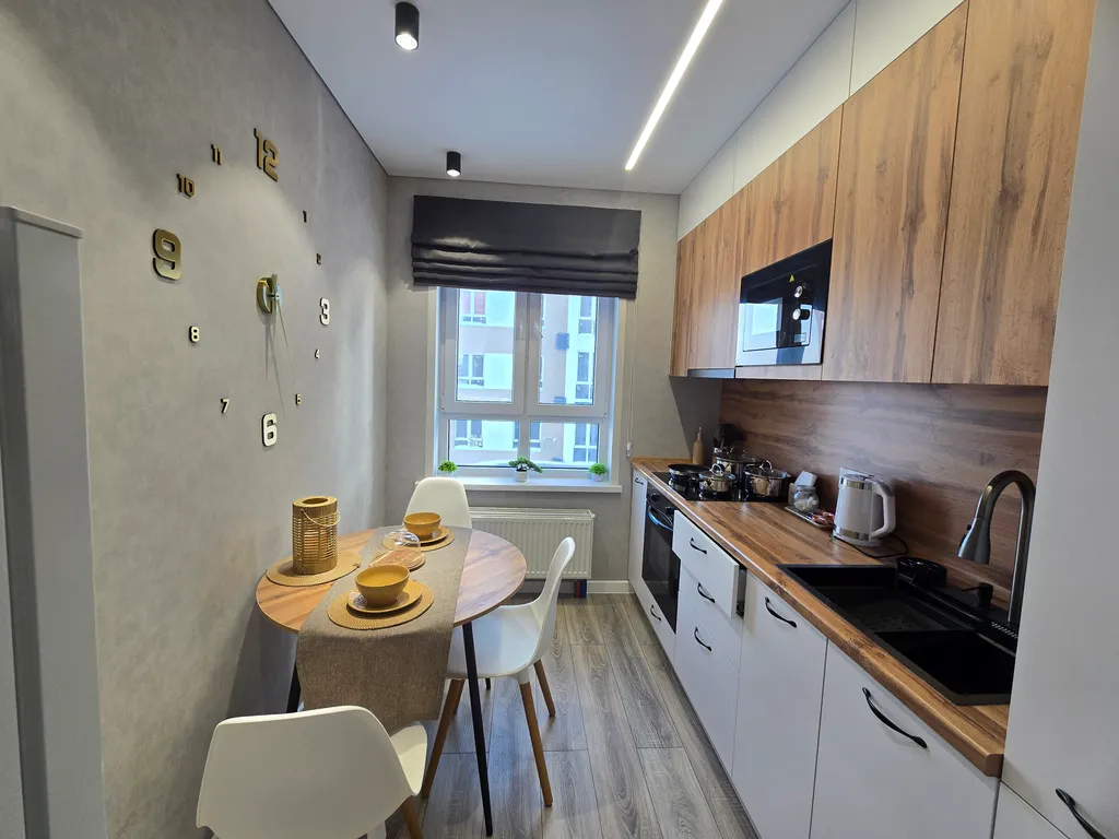 Уютная квартира с большим ТВ