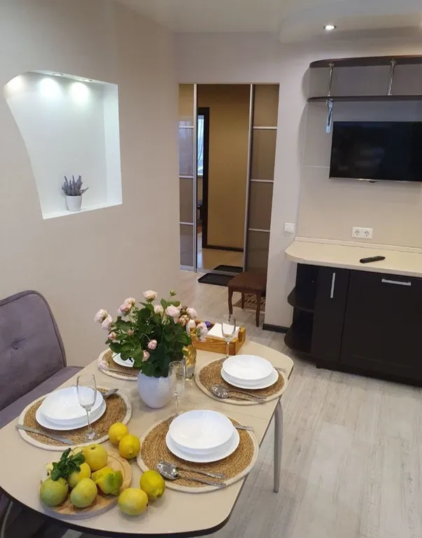 Уютная оборудованная квартира со всеми удобствами