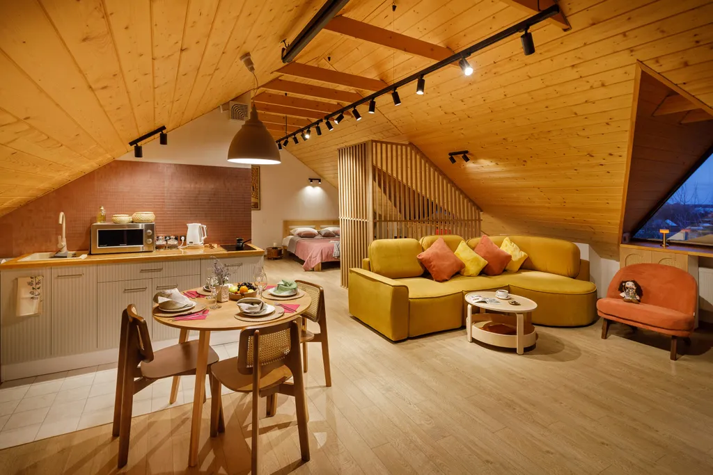 Коттедж Мансарда с панорамным видом на Суздальский Кремль — аренда посуточно в Суздаль