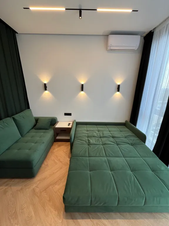 Квартира Квартира Стильная студия на первой линии у моря — Зеленоградск