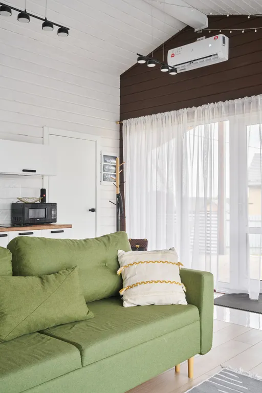 Панорамный дом у озера Сенеж рядом с банным комплексом