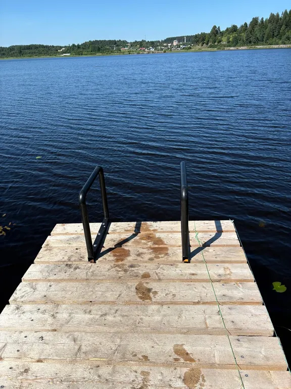 Уютный домик-баня с купелью в тихом местечке