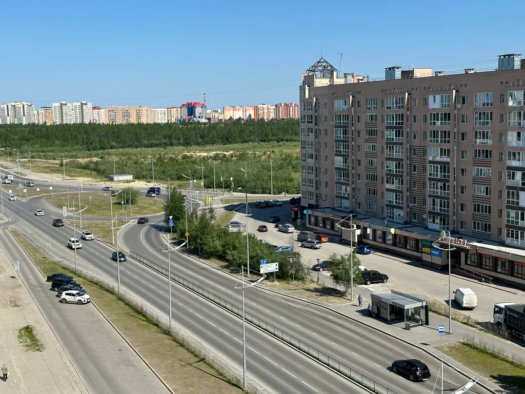 Студия в элитном доме в центре города