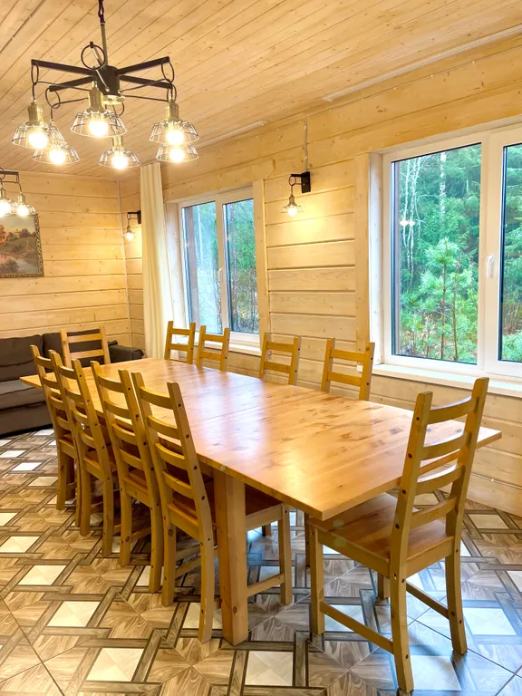 Двухэтажный коттедж с 4 спальнями и видом на Выборгский залив