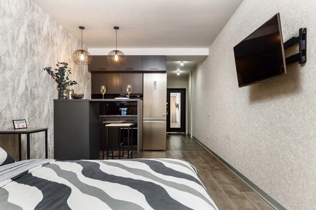 Lux студия с потрясающим видом на Дон с 24го этажа