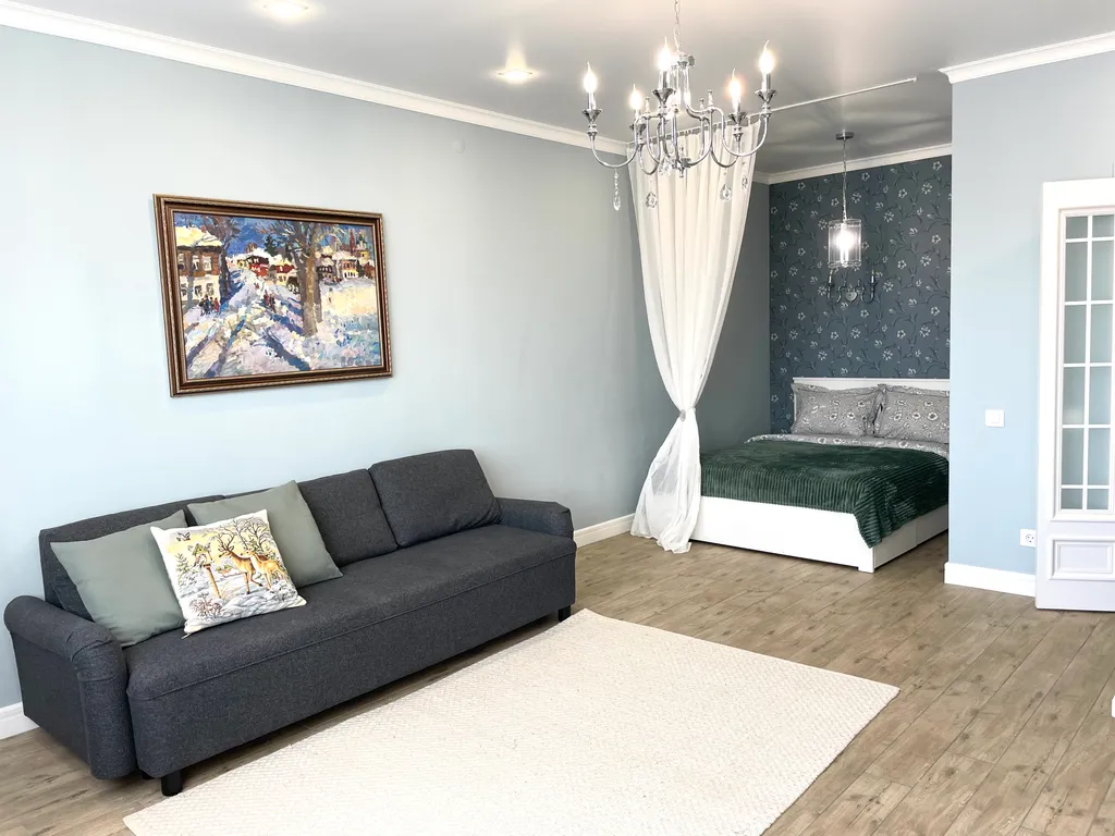 Дизайнерский апартамент сканди в центре города