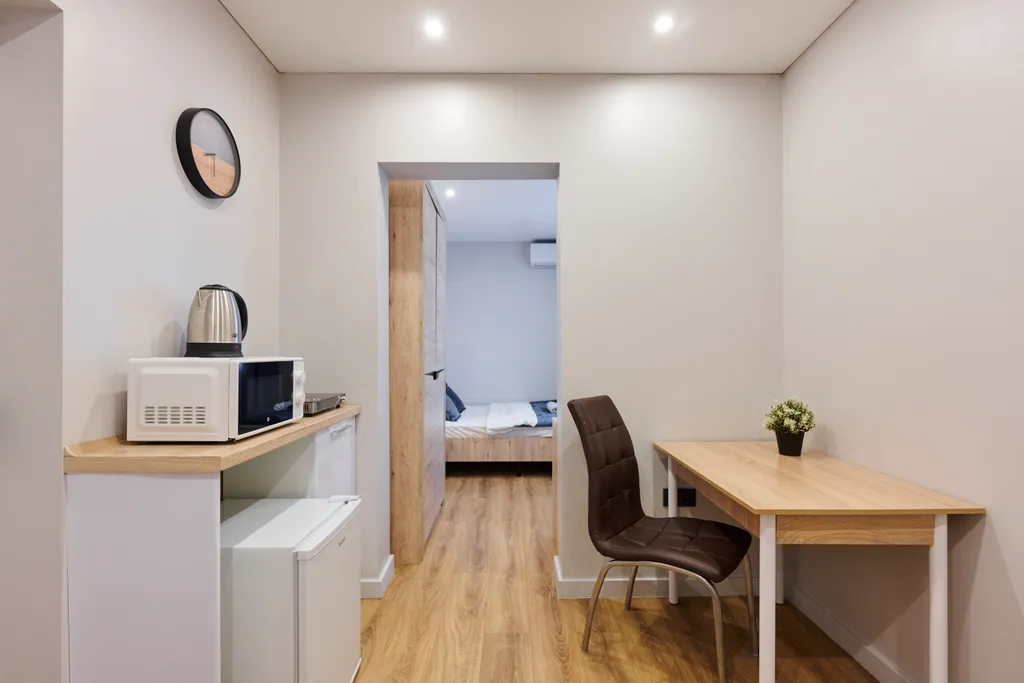 Квартира Квартира Уютная новая студия у метро — Москва