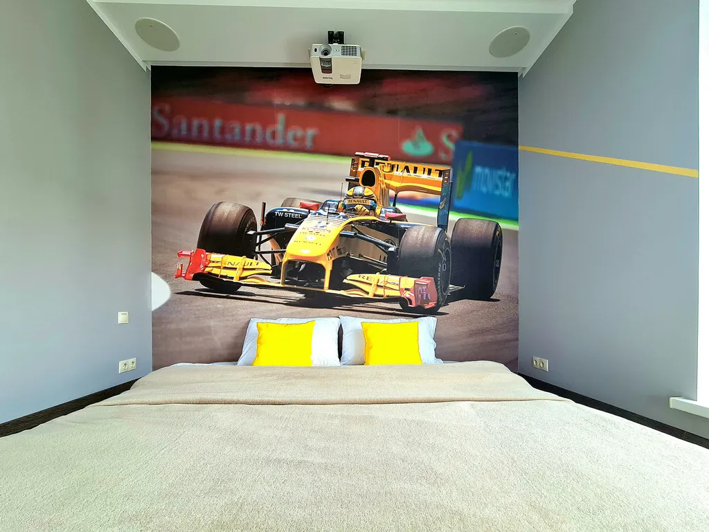 Студия с видом на горы, море и олимпийские объекты