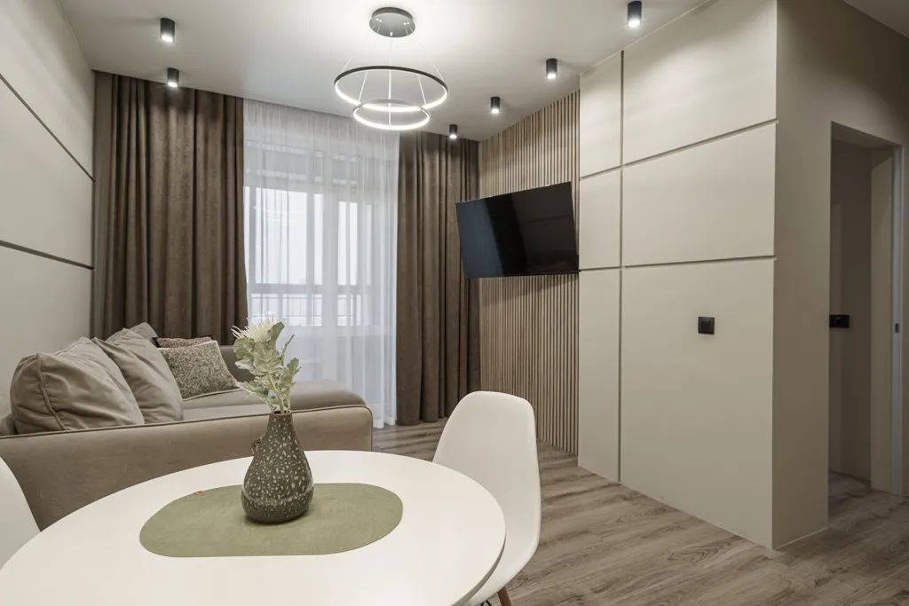 Уютная квартира Кашемир с шикарным видом на город