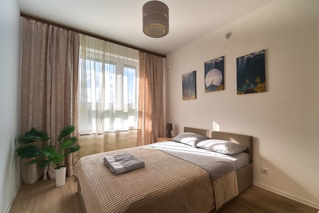 Квартира Евродвушка на последнем этаже — аренда посуточно в Обнинск