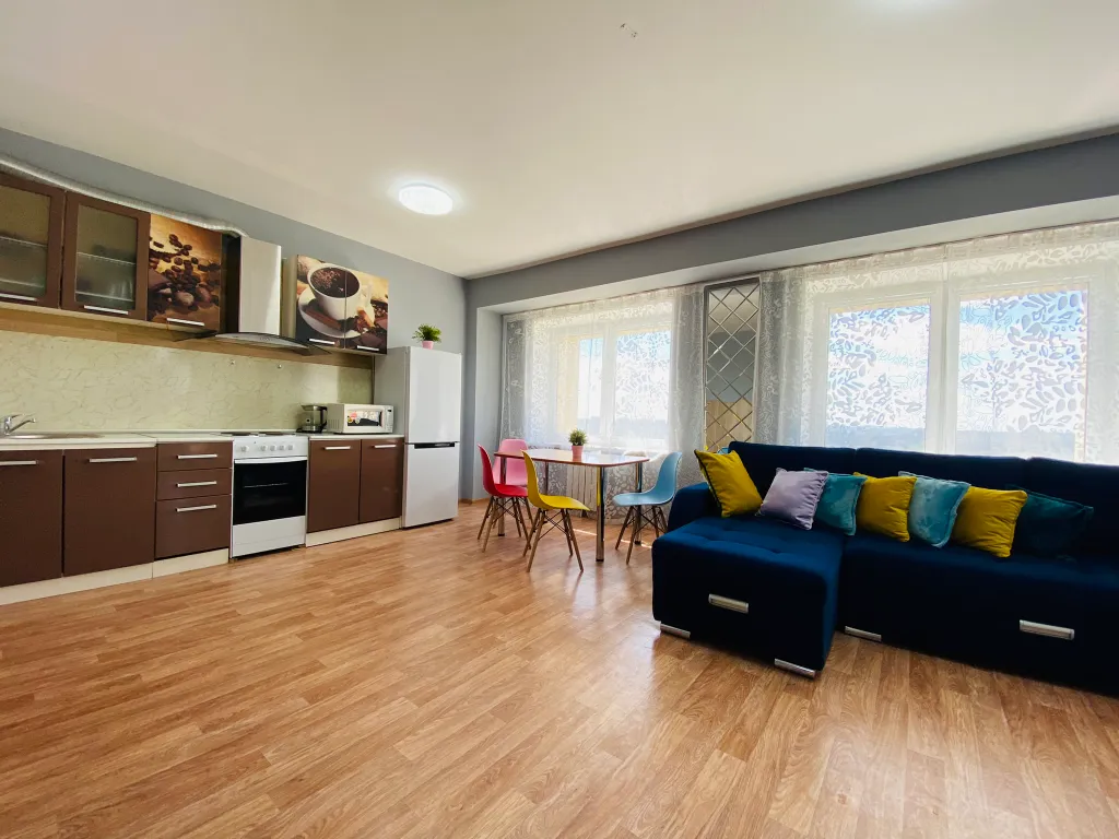 Видовые апартаменты на 16 этаже в Loft стиле