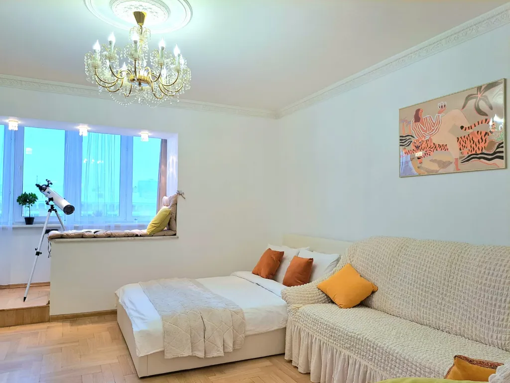 Квартира Панорамные апартаменты с видом на город рядом с Тверской — Москва