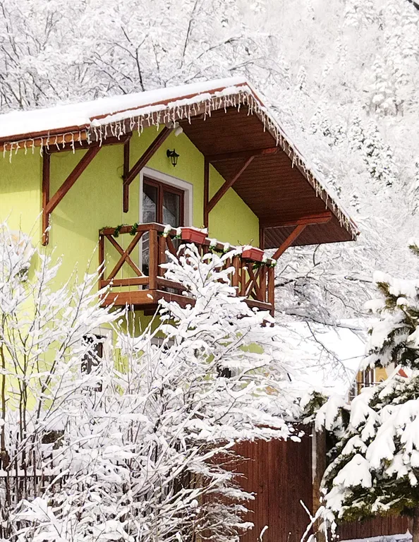 Уютный дом с видом на горы