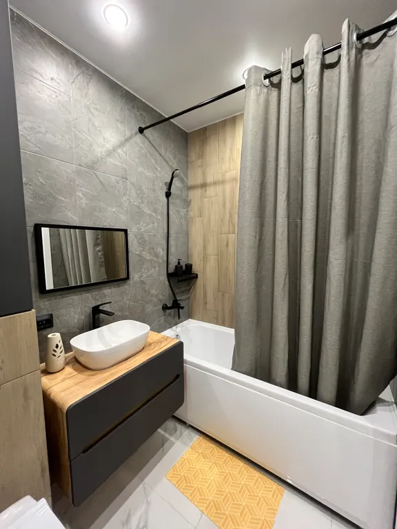 Новая современная квартира с видом на Волгу