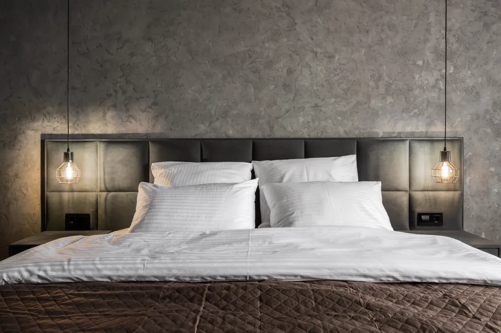 Квартира с парящей кроватью