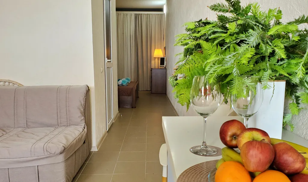 Двухкомнатные апартаменты с выходом к морю