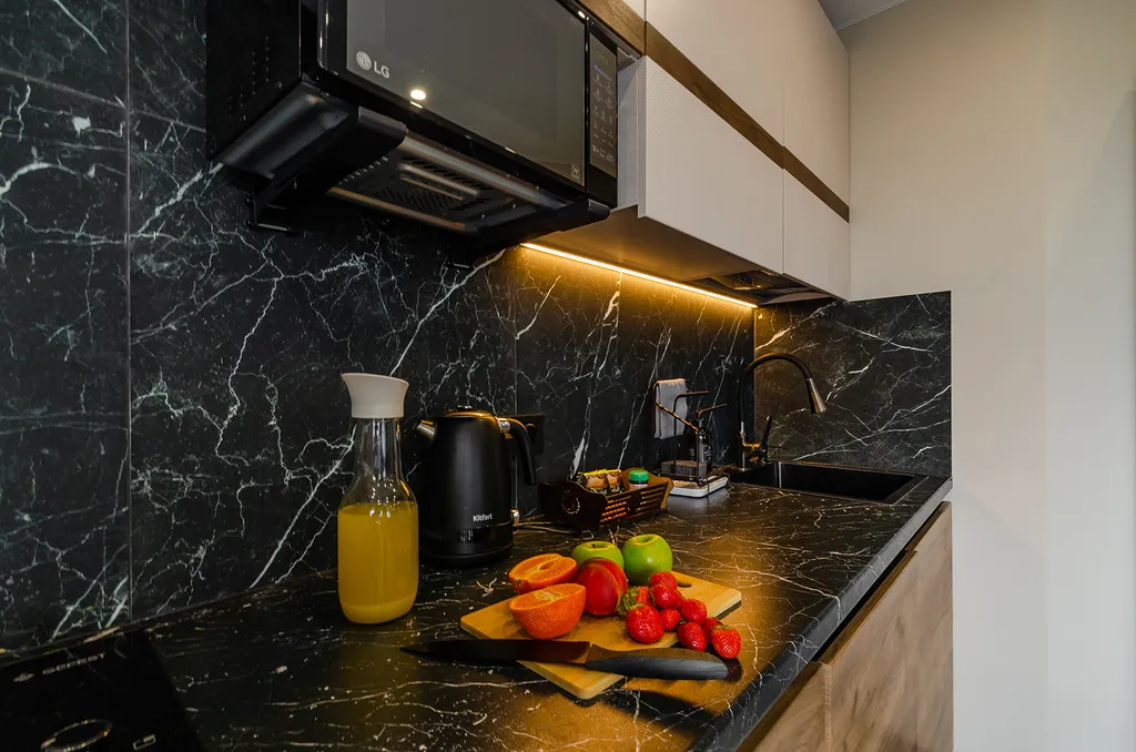 Изящная 1 комнатная квартира с видом на Волгу