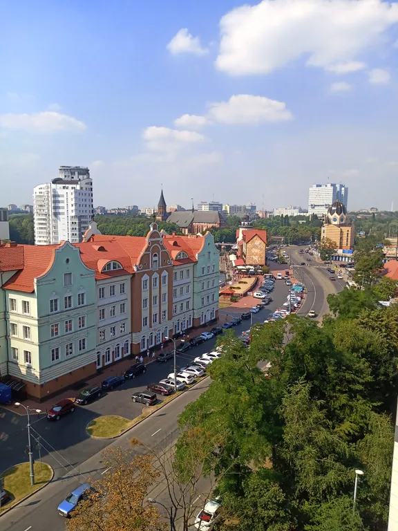 Квартира Квартира с шикарным видом на рыбную деревню и весь город — Калининград