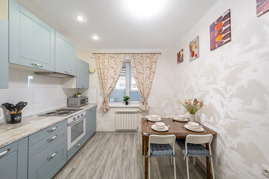 Квартира с евроремонтом в ЖК Солнечный