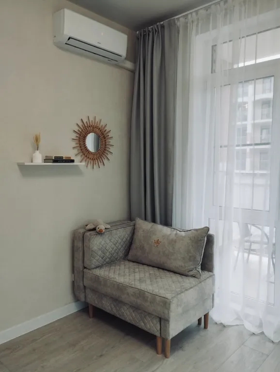 Уютная и стильная студия в горах между озером и морем