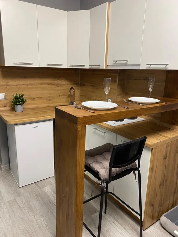 Новейшая, чистая и красивая студия в центре