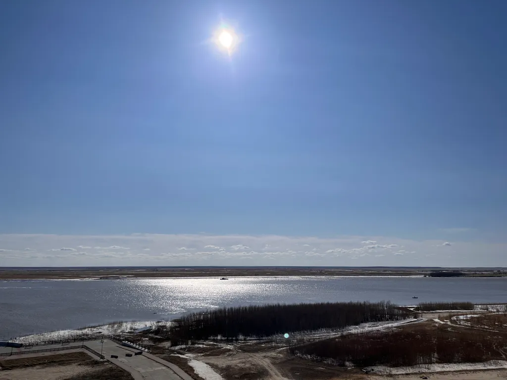 Комфортная студия с видом на набережную