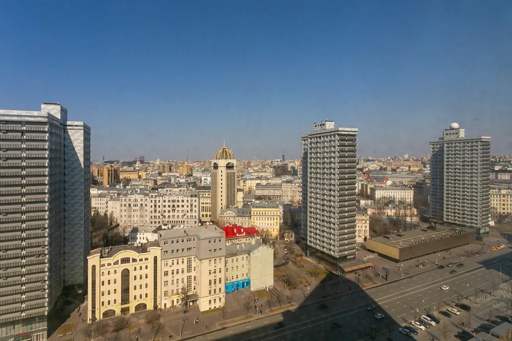 Квартира Квартира Видовая студия Green Book Смарт Хост — Москва