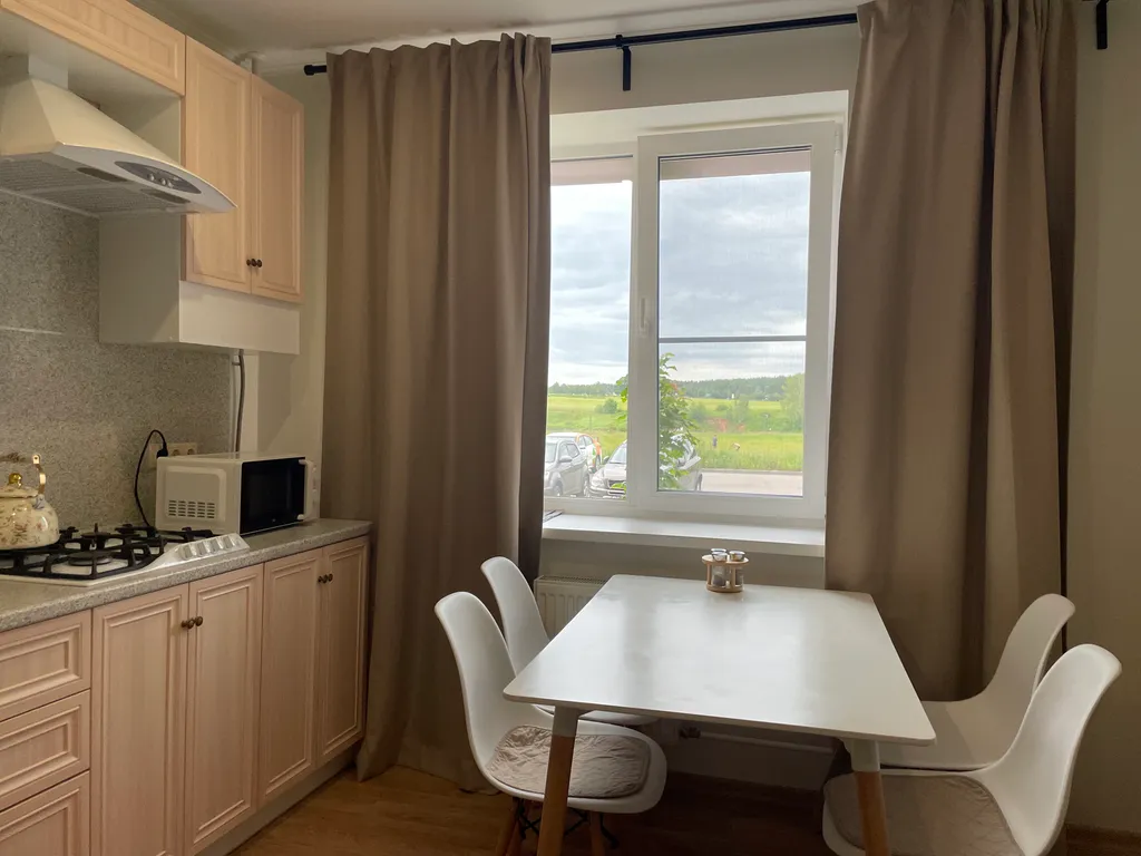 Просторная 1-комнатная квартира рядом с пляжем и отелем Radisson в Завидово